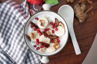 Spiced Coconut Oatmeal With Assorted Fruits Recipe by Archana’s Kitchen