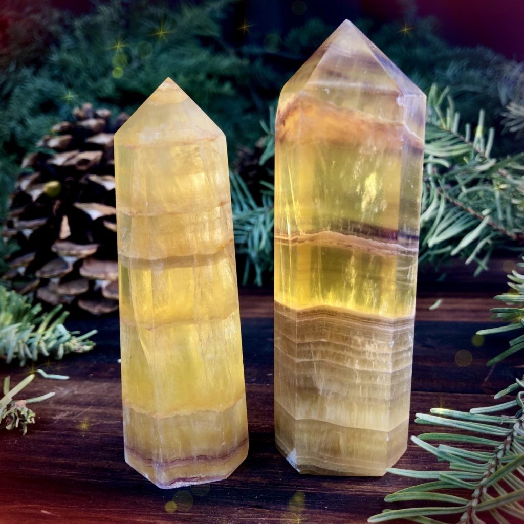 Manifestation and Attraction Yellow Fluorite Generators