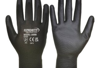 24 PAIRS PU COATED SAFETY WORK GLOVES GLOVE GARDEN GRIP MENS BUILDERS GARDENING