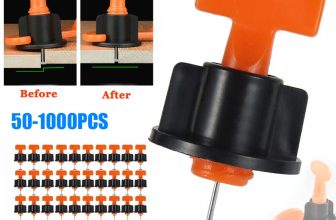 50/1000pcs Tile Leveling System Kit Reusable Tile Spacer Wall Floor Clips Tools