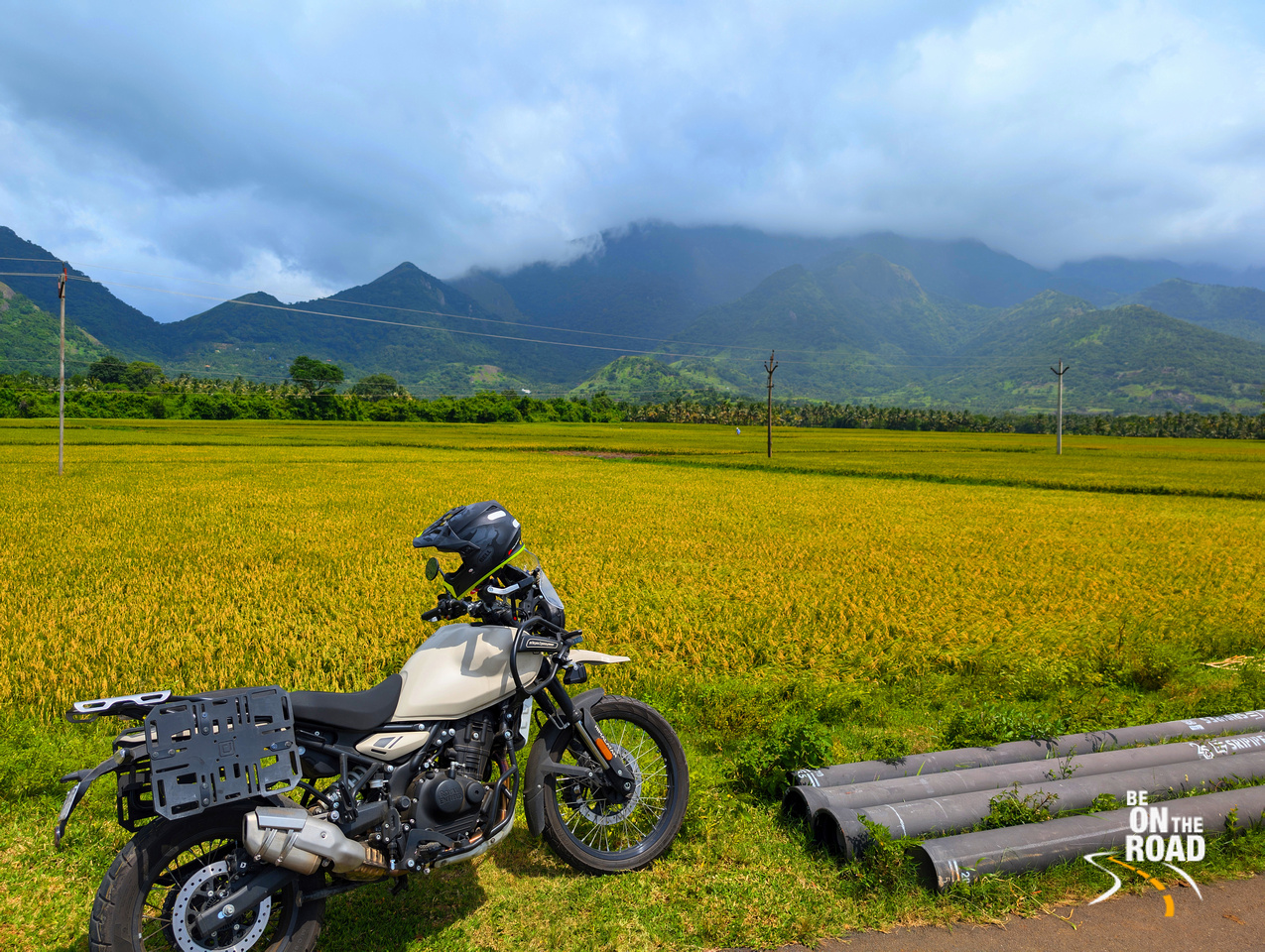 Scenic pit stop at Mekkarai, Tamil Nadu