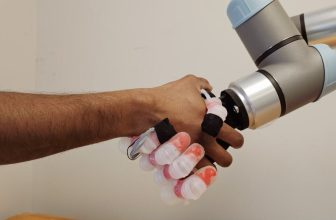 Prosthetic hand knows exactly how hard it can safely squeeze stuff
