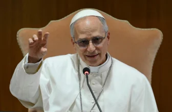 ‘I wanted so much to come here’: Pope Leo visits Marian shrine outside of Rome