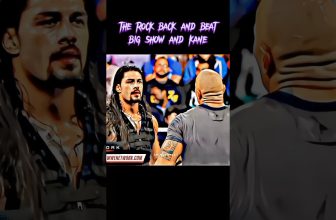 The Rock back and destroyed Big Show and Kane #wwe #trending #trendingshorts #romanreigns #therock