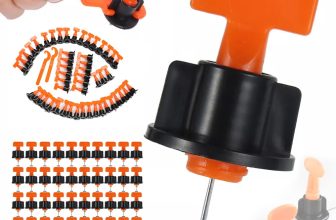 50/1000pcs Tile Leveling System Kit Reusable Tile Spacer Wall Floor Clips Tools