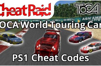 TOCA World Touring Cars Cheat Codes | PS1