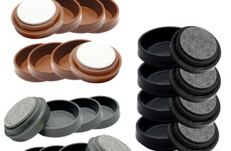 Castor Cup Anti Slip Carpet Floor Protector Sofa Chair Wheels Stops 8pk