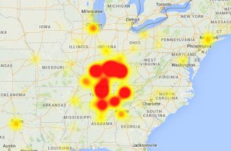 AT&T Outage Map – 4:15PM CST