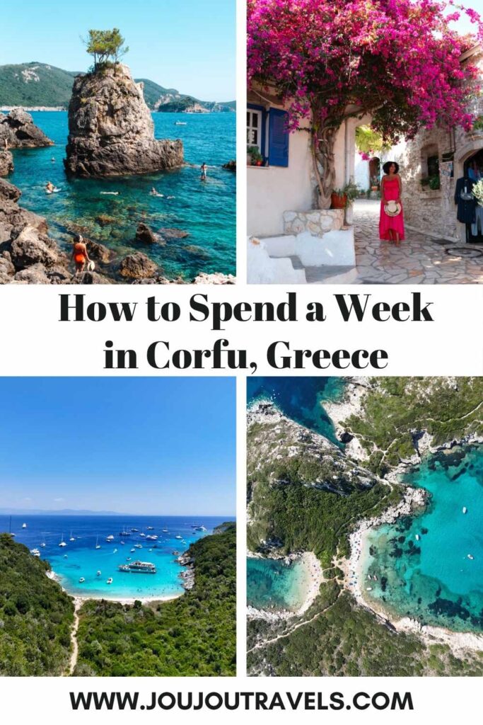 how to spend a week in corfu