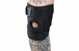 Knee Support Brace Adjustable Straps Arthritis Pain Relief Sports Fitness Yoga
