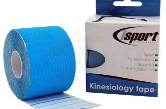 Isport Kinesiology Sports Gym Physio Muscle Injury Support Tape 5cm x 5m – Blue