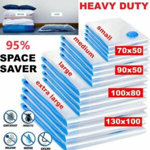 STRONG VACUUM STORAGE SPACE SAVING BAGS VAC BAG SPACE SAVER VACCUM VACUM BAG