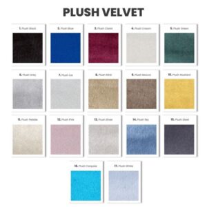 New Kids Bed Frame Toddler Wooden Plush Velvet Upholstered Children Junior 3FT