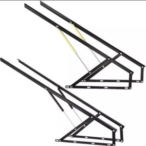 Lift Mechanism Bed Storage Ottoman Gas Struts Hinge Pair Bed Sofa 120cm