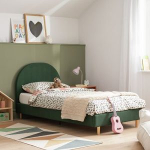 Olivia Single Bed Frame – Green