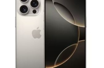 Sale Apple iPhone 16 Pro 5G Smartphone 256GB Unlocked SIM-Free – Natural Titanium A