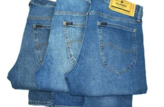 Lee jeans mens Daren regular slim straight stretch fit ‘Blue’ SECONDS L5/D