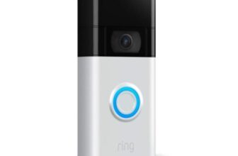 Ring Video Doorbell (2nd Gen) 1080p HD Advanced Motion Detection – Satin Nickel
