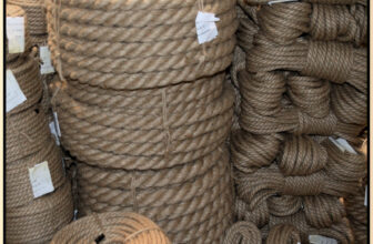 100% Natural Jute Hessian Rope Cord Braided Twisted Boating Sash Garden Decking
