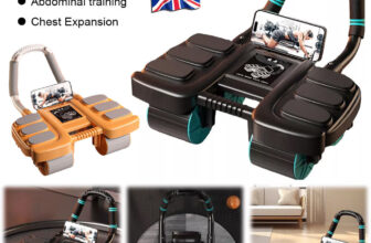 Healthy Belly Wheel with 6 Elbow Support Ab Roller Wheel Abdominal Fitness Wheel