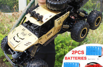 1:12 Gold 4WD Remote Control RC 46CM Cars Electric Toy Car Monster Truck 6 Wheel