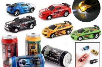Coke Can Car Mini Speed RC Radio Remote Control Micro Racing Car Kids Toys Gifts