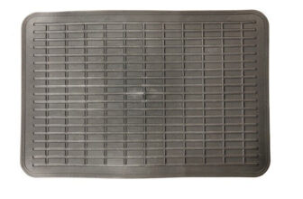 Heel mat protector pad for drivers car carpet mat black