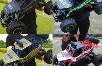 5 Color RC Cars Large Remote Control Monster Truck 1/12 4WD Off-Road Xmas Toys