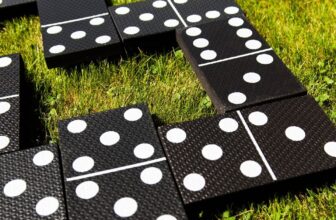 Giant Dominoes Garden Patio Outdoor Game For Kids Children & Family Summer Fun