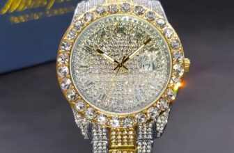 [Luxury Quartz] Men’s Hip-Hop Rock Fashion Calendar Watch