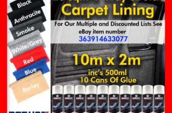 CAMPER VAN CAR CARPET LINING 4 WAY STRETCH FOR VW T6/5.1 TRIM TRANSIT 20 SQM