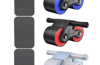 Automatic Rebound AB Roller Exercise Wheel Abdominal Wheel Anti Slip Fitness Gym