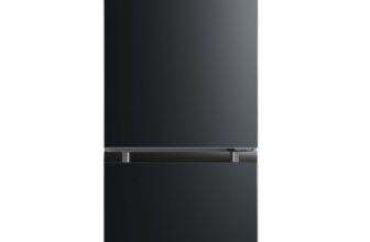 Cookology Freestanding Fridge Freezer 47cm 174L 2 Door – Black CFF174BK