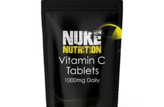 Vitamin C 1000mg Serving Immune Health Support Tablets Ascorbic Acid Vegan x 60