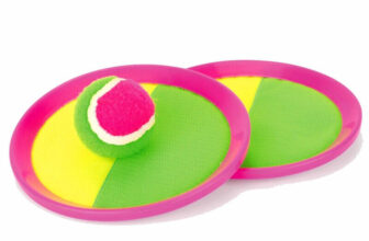 Two Player Sticky Throw & Catch Ball Garden Beach Outdoor Family Game Toy Set