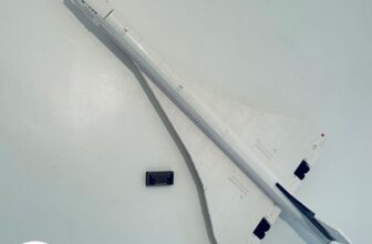 Adjustable Wall Mount for LEGO Icons Concorde 10318