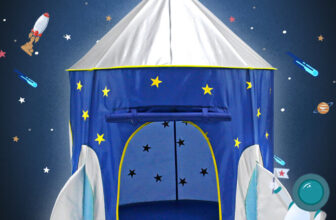 Play Tent Pop Up Indoor Outdoor Garden Playhouse Tent for Kids Childrens V8Y6