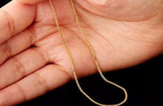 9ct Yellow Gold Diamond Cut Curb Necklace Chain 16″/18″/20″/22″/24″ Jewellery