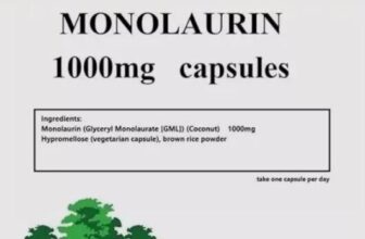 Monolaurin 1000mg Capsules – Antibacterial & Immune Health Support | Vegetarian
