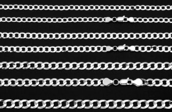 Italian Style Heavy Solid 925 Silver Sterling Curb Chain – For Men, Women & Boys