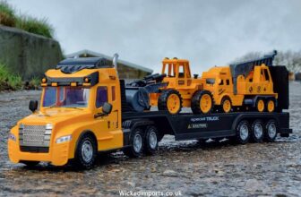 RC Remote Control Bulldozer JCB Lorry Trailer Wagon Construction Vehicle toy Car