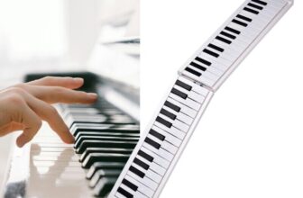 61 Key Foldable Electronic Piano Portable Piano Keyboard Musical Instrument