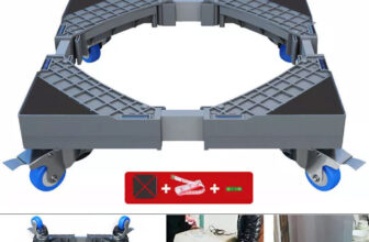 Universal Washing Machine Fridge Stand Appliance Wheel Adjustable Trolley Roller