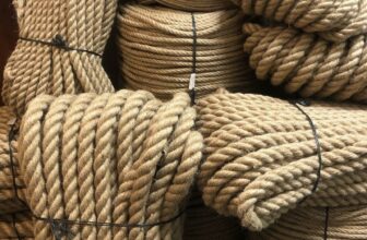 100% Natural Jute Hessian Rope Cord Braided Craft DIY Safe for Pets Animals Gym