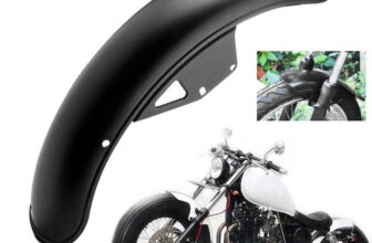 Motorbike Front Mudguard Fender Wheel Metal Matt Black Mud Flap Universal UK