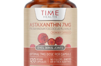 Time Health Astaxanthin 7mg Capsule Optimal Dose – Super Antioxidant