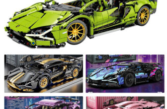 Lamborghini Sports Car Technic Building Blocks Racing Kit New Sealed UK