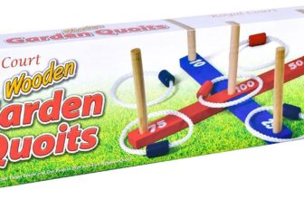 Wooden Garden Quoits Traditional Style Outdoor Hoopla Game