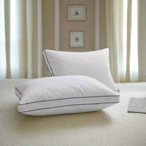 Luxury Box Pillows Quilted Ultra Soft Jumbo Super Firm Deluxe Bounce Back