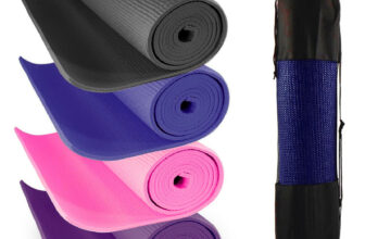 YOGA MAT GYM FITNESS EXERCISE ECO FRIENDLY FOAM 6MM NON SLIP PILATES PHYSIO MATS
